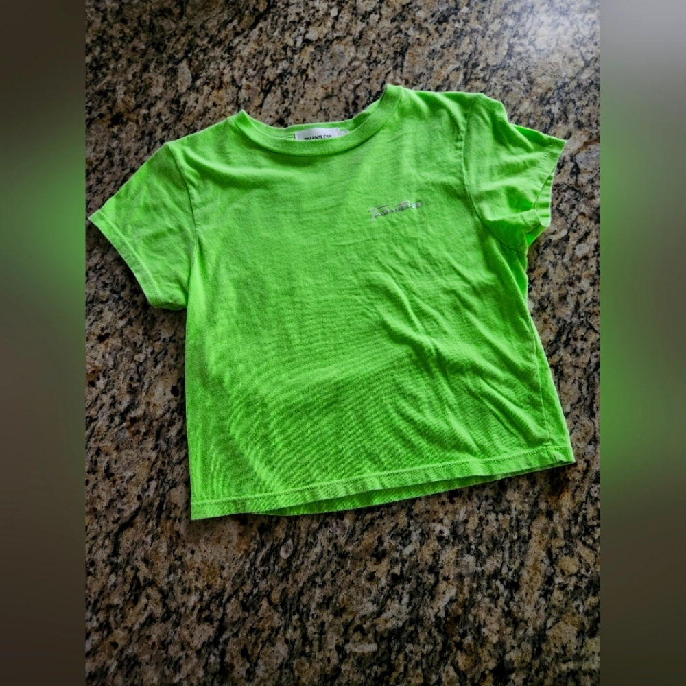 Talentless Neon Crop Top
